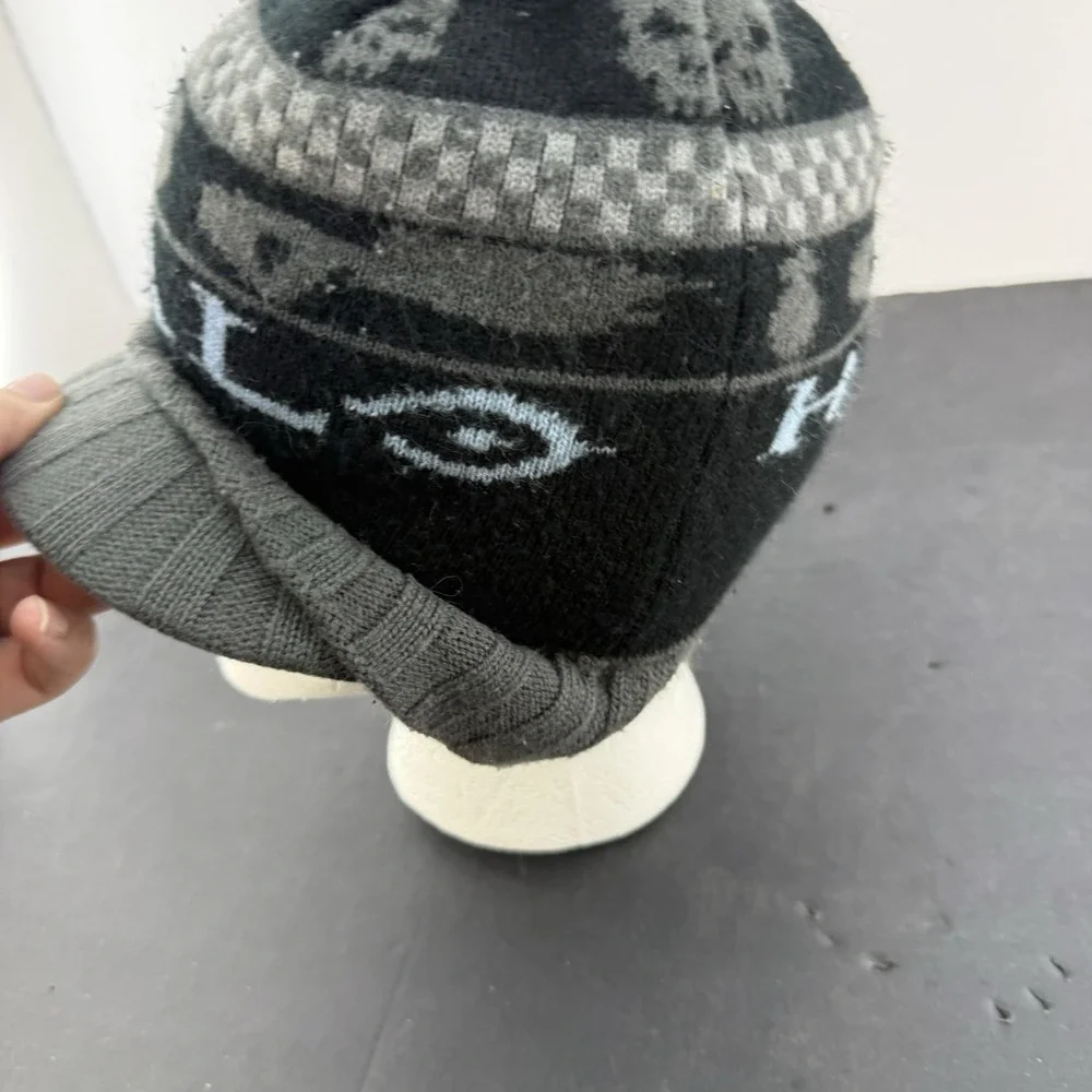 Halo 3 2009 Beanie Bungie Black/Blue Microsoft Xbox OSFA